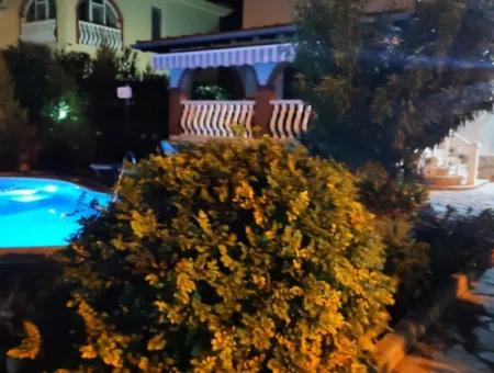 3 1 Villa With Pool In Dalaman Şerefler Neighborhood !!